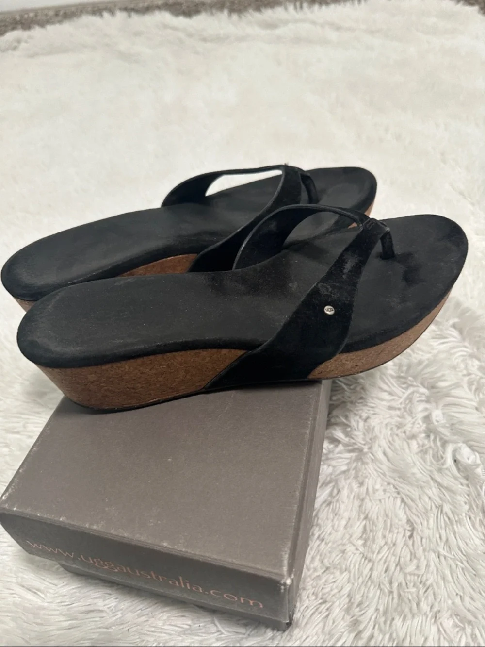 UGG wedge sandals